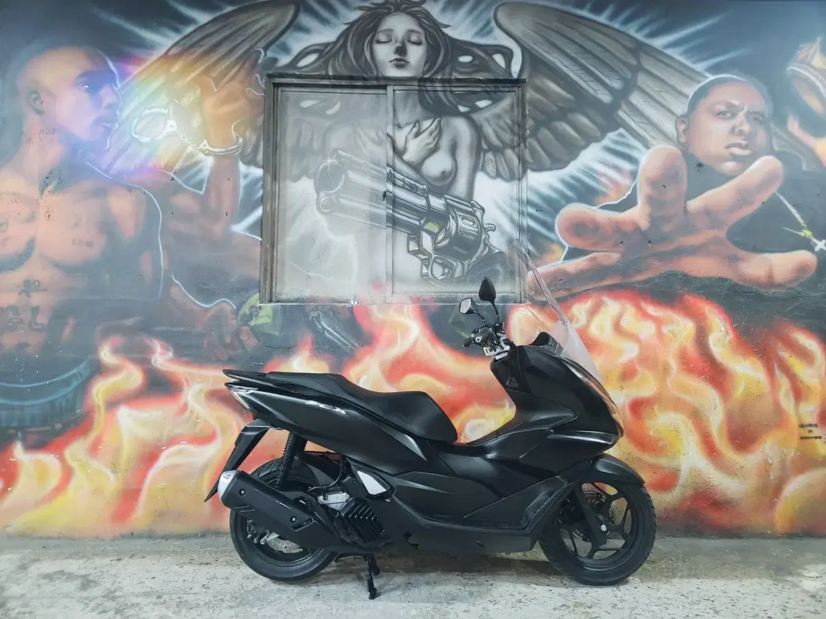 PCX125CC/21년/77625KM/중고오토바이/마실용/출퇴근/판매